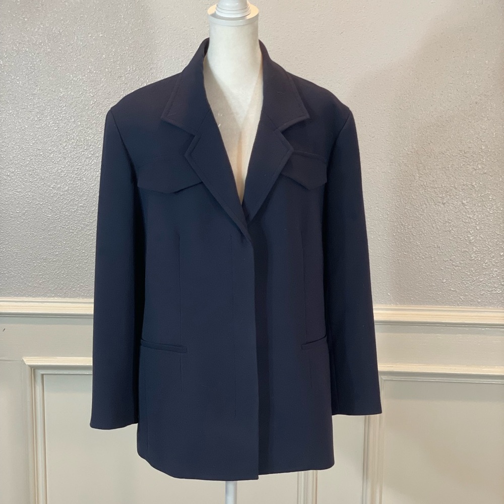 MM LaFleur Navy Jacket